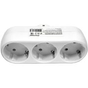 СПУТНИК SR303 16А 3 гнезда-розетки з/к