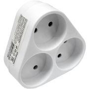 СПУТНИК SRT203 10А 3 гнезда-розетки