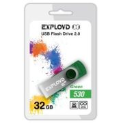 Флеш диск EXPLOYD EX-32GB-530 зеленый