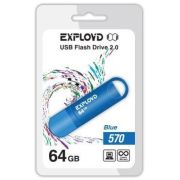 Флеш диск EXPLOYD EX-64GB-570-синий