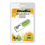 Флеш диск OLTRAMAX OM-4GB-250-зеленый