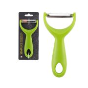 MALLONY Овощечистка SEMPLICE, р-р 13,5*6,6 см, с пластиковой ручкой, с горизонтальным лезвием (008573)