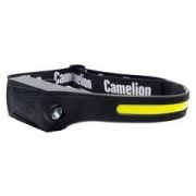 Фонарь CAMELION (15688) LED5383 (COB+LED, 4 реж, 3XAAA, пласт, рез, сэндвич)