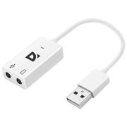 DEFENDER (63002) Внешняя USB звуковая карта AUDIO USB