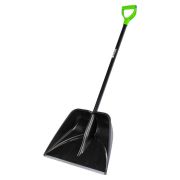 PALISAD Лопата для уборки снега пластиковая Profi, 550 х 415 х 1405 мм, алюминиевый черенок, Россия 61607