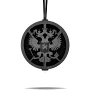 AROMA BAR подвеска ?Герб? в крафтовой упаковке с мини-брелоком в черном цвете 49343