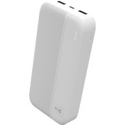 Power Bank MORE CHOICE (4620202552938) PB25-20 20000mAh 2USB+Type-C+1micro USB 2.0A, белый