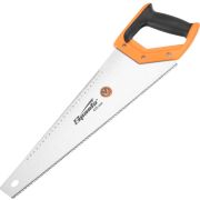 SPARTA Ножовка по дереву, 450 мм, 7-8 TPI, зуб 2D, каленый зуб, двухкомпонентная рукоятка 235025