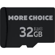 Карта памяти MORE CHOICE (4620202552273) 32Gb Micro-SD Class10 V10 MC32