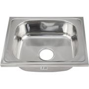 FABIA PROFI 504006 Раковина антивандальная с кронштейнами к стене 500х400мм толщина 0,8-0,6мм из нержавеющей стали 201, полированная