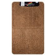 САНАКС 00403 Коврик в ванную MOSS 101 двойной КОРИЧНЕВЫЙ 60 х 100 + 50 х 60 см , 100% хлопок , ворс 30 мм