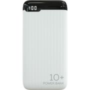 MORE CHOICE (4620202552549) PB19-10 White - 10000mAh 2USB