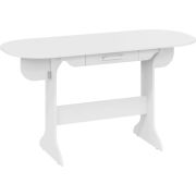 BONMEBEL Стол обеденный Лион белый поры дерева
