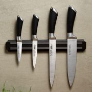 AGNESS НАБОР НОЖЕЙ 5 ПР.С МАГНИТНЫМ ДЕРЖАТЕЛЕМ И РУЧКОЙ ИЗ НЕРЖ.СТАЛИ 911-045