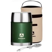 Термос АРКТИКА 306-800А мл. в чехле, зелёный