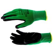 PALISAD Перчатки полиэфирные с чёрным нитрильным покрытием, размер L, 15 класс вязки 67865