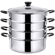 POMIDORO POMI D'ORO P630102 Vapore Мантоварка-пароварка, 26см