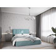 НК-МЕБЕЛЬ MADISON new кровать 1600х2000 Рогожка Мята 72305918 (2 кор.)