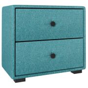 НК-МЕБЕЛЬ TANGO тумба прикроватная Рогожка Мята 72306853 (1 кор.)