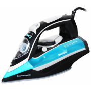 Утюг HYUNDAI H-SI01336, 2800Вт, черный/ голубой