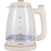 Электрочайник STARWING SKG4042 1.8л. 1800Вт слоновая кость (стекло)