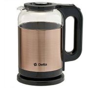 Электрочайник DELTA DL-1115 золотой