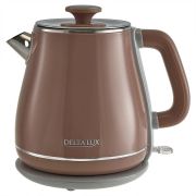DELTA LUX DE-1019 (1,8 л, металл/пластик) коричневый