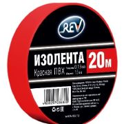 REV 28682 0 ПВХ 0,13*15мм Красная 20м