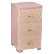 АЛЬТЕРНАТИВА М2432 Плетенка 3-х секцион. (какао)