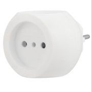 REXANT (11-1063) Тройник эл Шар 220 В 6 А белый