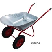 LWI Тачка двухколесная строительная 110л