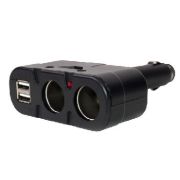 Разветвитель прикуривателя HARPER DP-033 на 2 выхода + 2 USB