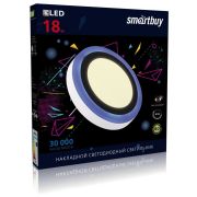 SMARTBUY (SBL1-DLB-18-3K-B) 18w/3000K+B