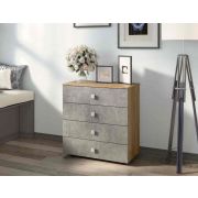 БИТЕЛ ЛОФТ-4 Бетон/дуб крафт золотой