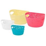 Корзинка КРУЖЕВО 1л Белый М 2376