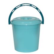 VIOLET Ведро 10л с крышкой (мята) 21023