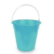 Ведро 10 л евро пищевое (голубой цвет)