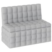 BONMEBEL Темпо Скамья прямая кожзам белый (1 пак.)