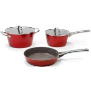 Набор посуды Galaxy GL 9515 красный