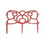 Забор-бордюр декоративный «Бабочка», длина 3м, высота 19 см