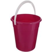 Ведро 8 л евро пищевое (красный цвет)