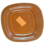 Тарелка «Смак» d 180мм (желтый цвет)