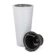 Кашпо «Оазис» 5/25л (со вставкой) (серый) М8076