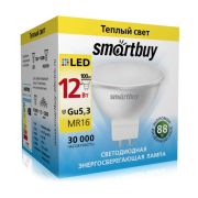 Лампа светодиодная SMARTBUY (SBL-GU5.3-12-30K) LED-Gu5.3LED-12W/3000