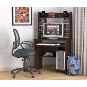 МЕБЕЛЬ-КОМПЛЕКС Стол компьютерный СК-01Н Венге Цаво (1 пак)