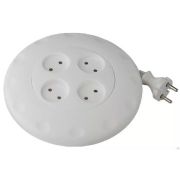 SMARTBUY (SBE-10-3-03-W) - 3 гнезда 3 метра (10А/2,2кВт) круглый белый