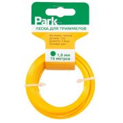 Леска для триммера PARK 1,6мм, 15м, круг 990594