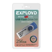 Флеш диск EXPLOYD EX-256GB-590-Blue USB 3.0