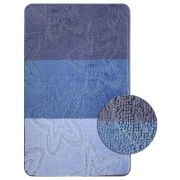 САНАКС 00212 SILVER Коврик в ванную одинарный ГОЛУБОЙ 60х100см 100% полиэстер