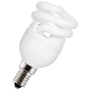 Лампа энергосберегающая GE T2 spiral 8W 827 E14